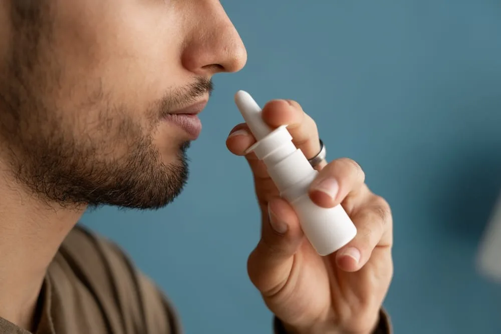 næsespray, næse, forkølelse - welltica.dk - Vejen til et bedre liv