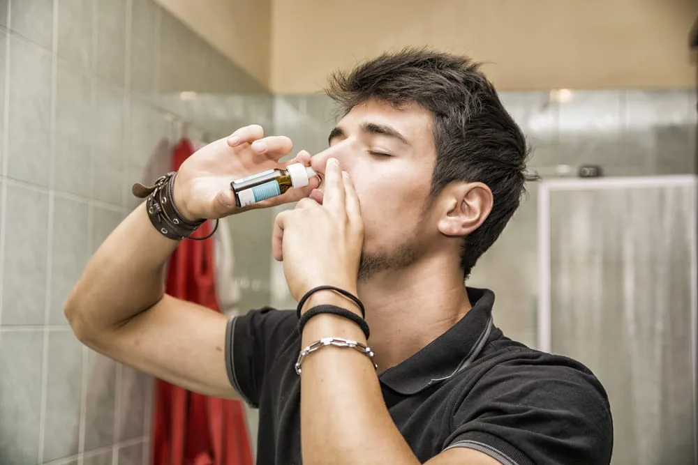 næsespray, næse, forkølelse - welltica.dk - Vejen til et bedre liv
