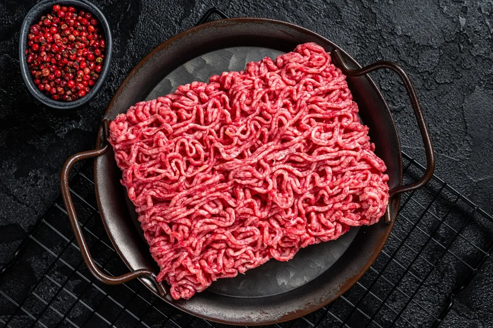 Raw,Beef,And,Lamb,Minced,Meat,,Fresh,Ground,Meat.,Black - welltica.dk - Vejen til et bedre liv