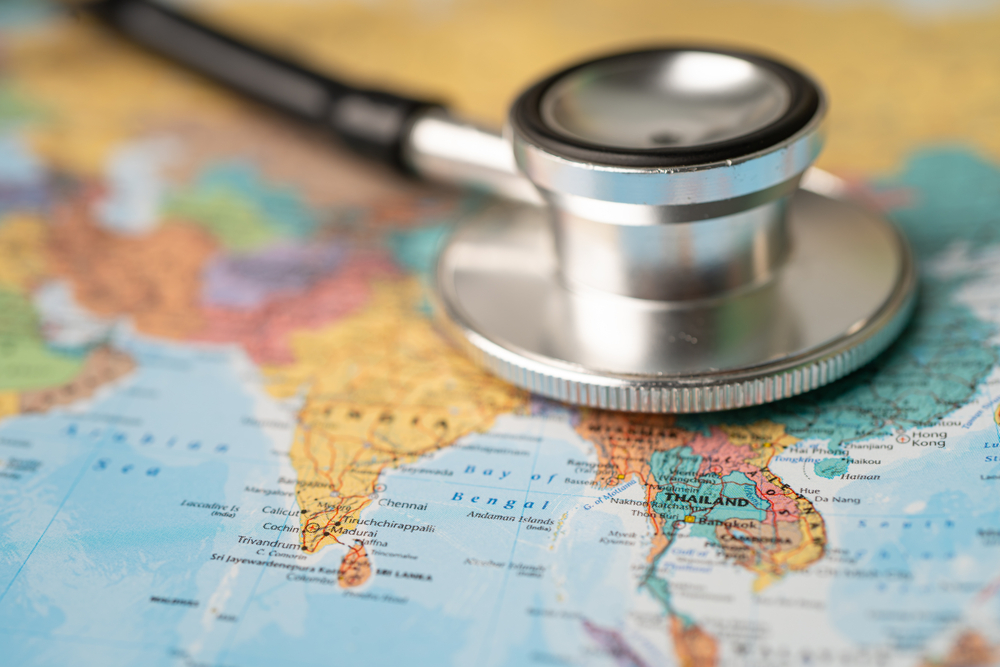 Bangkok,,Thailand,-,June,1,,2020,,Stethoscope,On,Asia,World - welltica.dk - Vejen til et bedre liv