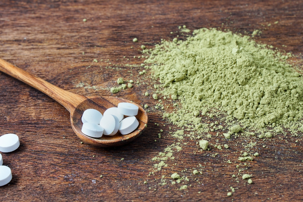 L-theanine,,An,Amino,Acid,Pills,Made,From,Matcha,Powder. - welltica.dk - Vejen til et bedre liv
