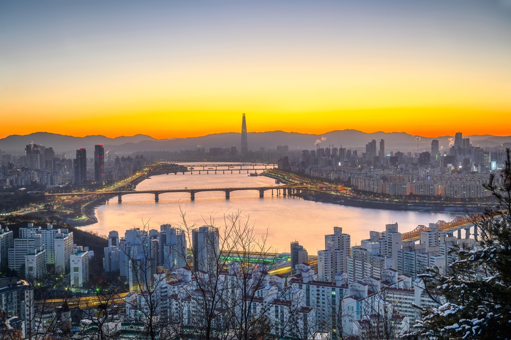 Seoul,,South,Korea,December,22,,2024,Sunrise,Of,Downtown,Seoul - welltica.dk - Vejen til et bedre liv