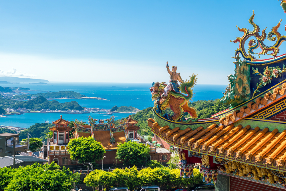 Temple,At,Jiufen,Old,Street,In,Taipei,Taiwan - welltica.dk - Vejen til et bedre liv