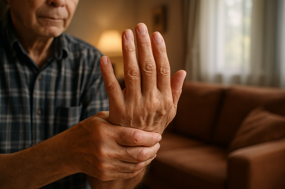 Hand, old, joint - welltica.dk - Vejen til et bedre liv
