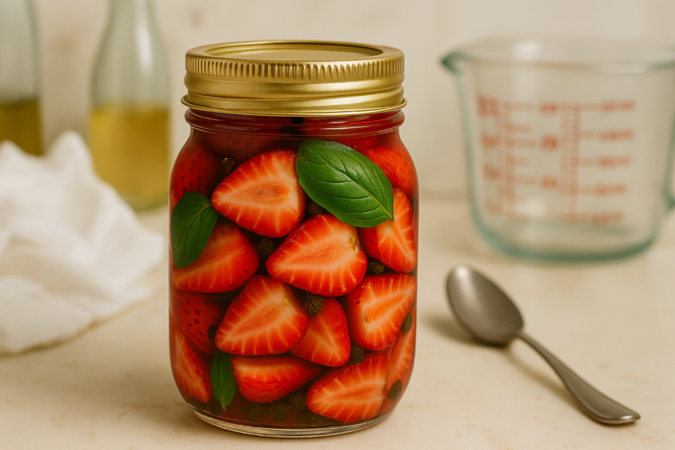 Strawberry, syltede jordbær - welltica.dk - Vejen til et bedre liv