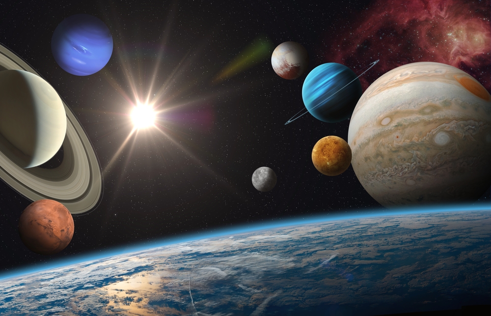 EarthAndSolarSystemPlanetsSunAndStarSunMercury - welltica.dk - Vejen til et bedre liv