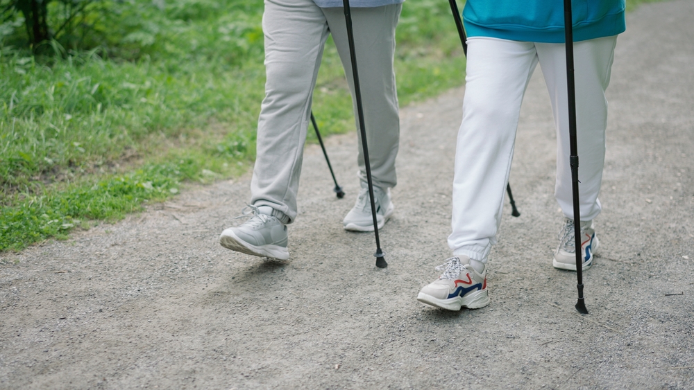 PersonsWalkScandinavianTrekkingSticksPeopleHoldNordicPolesIn - welltica.dk - Vejen til et bedre liv