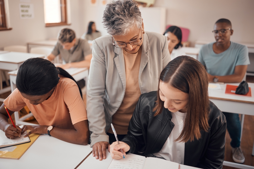 HelpClassroomAndProfessorWithWritingStudentInLearningMentorship - welltica.dk - Vejen til et bedre liv