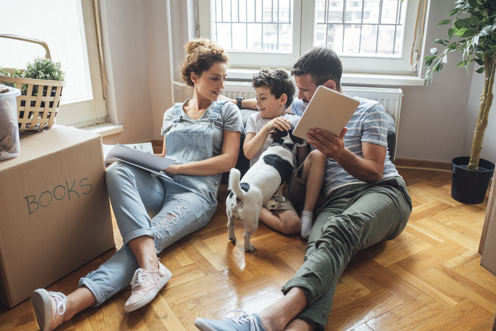 HusbandAndWifeAndTheirSonAndAPetMoving - welltica.dk - Vejen til et bedre liv