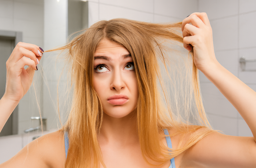 Hair, split ends - welltica.dk - Vejen til et bedre liv