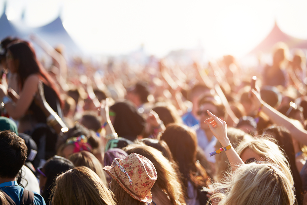 AudienceAtOutdoorMusicFestival - welltica.dk - Vejen til et bedre liv