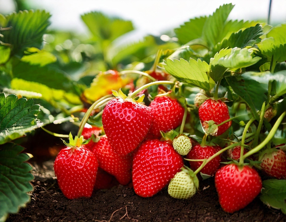 HarvestingOfFreshRipeBigOrganicRedStrawberryFruitIn - welltica.dk - Vejen til et bedre liv